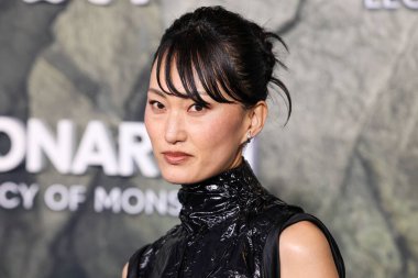 Mari Yamamoto, Apple TV + 'Monarch' ın dünya prömiyerine 19 Şubat 2026 'da TCL Çin Tiyatrosu IMAX' ta düzenlenen Canavarların Mirası 2..