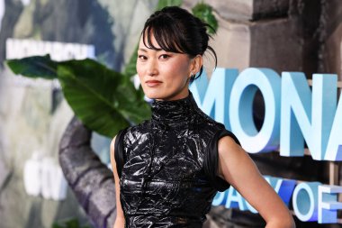 Mari Yamamoto, Apple TV + 'Monarch' ın dünya prömiyerine 19 Şubat 2026 'da TCL Çin Tiyatrosu IMAX' ta düzenlenen Canavarların Mirası 2..