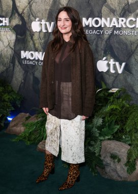Sara Bareilles, 19 Şubat 2026 'da Hollywood, Los Angeles, Kaliforniya, ABD' de düzenlenen TCL Çin Tiyatrosu IMAX 'te düzenlenen Canavarların Mirası 2..