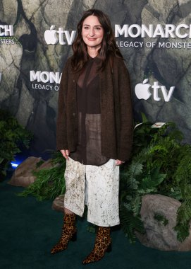 Sara Bareilles, 19 Şubat 2026 'da Hollywood, Los Angeles, Kaliforniya, ABD' de düzenlenen TCL Çin Tiyatrosu IMAX 'te düzenlenen Canavarların Mirası 2..