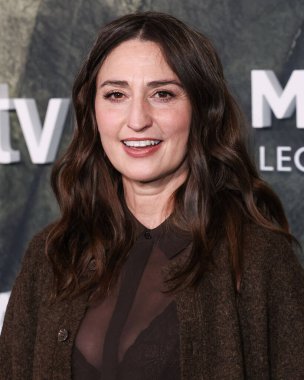 Sara Bareilles, 19 Şubat 2026 'da Hollywood, Los Angeles, Kaliforniya, ABD' de düzenlenen TCL Çin Tiyatrosu IMAX 'te düzenlenen Canavarların Mirası 2..