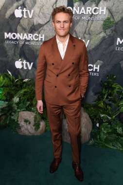 Wyatt Russell, 19 Şubat 2026 'da Hollywood, Los Angeles, Kaliforniya, ABD' deki TCL Çin Tiyatrosu IMAX 'ta düzenlenen Canavarların Mirası 2..