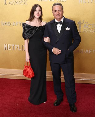 Daniella Garcia ve Andy Garcia, SAG-AFTRA tarafından sunulan 32. Yıllık Aktör Ödülleri 'ne (eskiden Screen Actors Guild Awards) 1 Mart 2026' da ABD 'nin Los Angeles, Kaliforniya' daki Shrine Auditorium ve Expo Hall 'da geldiler..