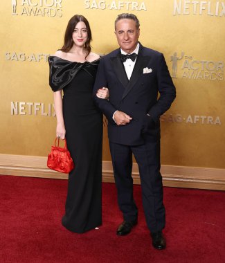 Daniella Garcia ve Andy Garcia, SAG-AFTRA tarafından sunulan 32. Yıllık Aktör Ödülleri 'ne (eskiden Screen Actors Guild Awards) 1 Mart 2026' da ABD 'nin Los Angeles, Kaliforniya' daki Shrine Auditorium ve Expo Hall 'da geldiler..