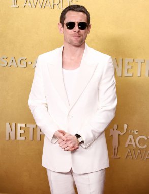 Jack O 'Connell, 1 Mart 2026' da ABD 'nin Kaliforniya eyaletinin Los Angeles kentinde bulunan Shrine Auditorium ve Expo Hall' da düzenlenen SAG-AFTRA (eskiden Screen Actors Guild Awards) tarafından sunulan 32..