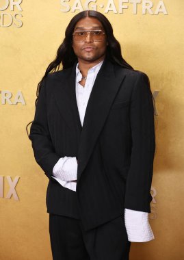 Law Roach, SAG-AFTRA (eskiden Screen Actors Guild Awards) tarafından sunulan 32. Geleneksel Erkek Oyuncu Ödülleri 'ne 1 Mart 2026' da ABD 'nin Kaliforniya eyaletinin Los Angeles kentindeki Shrine Auditorium ve Expo Hall' da ulaştı..