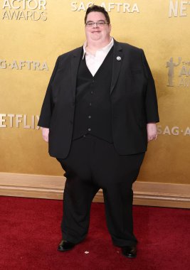 Luke Manley, 1 Mart 2026 'da ABD' nin Kaliforniya eyaletinin Los Angeles kentindeki Shrine Auditorium ve Expo Hall 'da düzenlenen SAG-AFTRA (eskiden Screen Actors Guild Awards) tarafından sunulan 32..