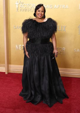 Natasha Rothwell, 1 Mart 2026 'da ABD' nin Kaliforniya eyaletinin Los Angeles kentinde düzenlenen Shrine Auditorium ve Expo Hall 'da SAG-AFTRA (eskiden Screen Actors Guild Awards) tarafından sunulan 32..