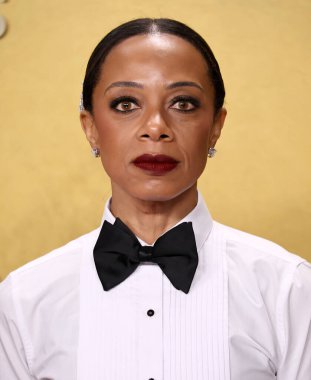 Nischelle Turner, 1 Mart 2026 'da ABD' nin Kaliforniya eyaletinin Los Angeles kentindeki Shrine Auditorium ve Expo Hall 'da düzenlenen SAG-AFTRA (eskiden Screen Actors Guild Awards) tarafından sunulan 32..