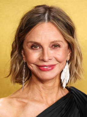 Zuhair Murad 'ı giyen Calista Flockhart, 1 Mart 2026' da ABD 'nin Kaliforniya eyaletinin Los Angeles kentindeki Shrine Auditorium ve Expo Hall' da düzenlenen SAG-AFTRA (eski Screen Actors Guild Awards) tarafından sunulan 32..