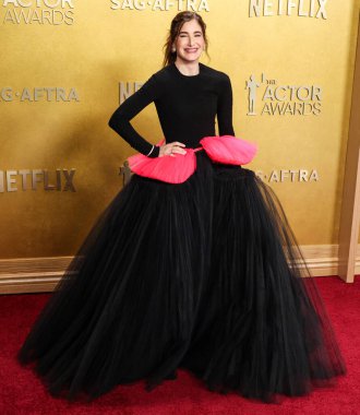 Kathryn Hahn, 1 Mart 2026 'da ABD' nin Kaliforniya eyaletinin Los Angeles kentinde bulunan Shrine Auditorium ve Expo Hall 'da düzenlenen SAG-AFTRA (eskiden Screen Actors Guild Awards) tarafından sunulan 32..