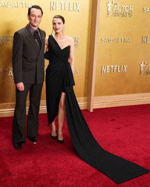 Matthew Rhys ve kız arkadaşı Keri Russell özel yapım Louis Vuitton, SAG-AFTRA tarafından sunulan 32. Yıllık Aktör Ödülleri 'ne (eskiden Screen Actors Guild Awards) 1 Mart 2026' da ABD 'nin başkenti Los Angeles' ta bulunan Shrine Auditorium 'da gerçekleştirildi..