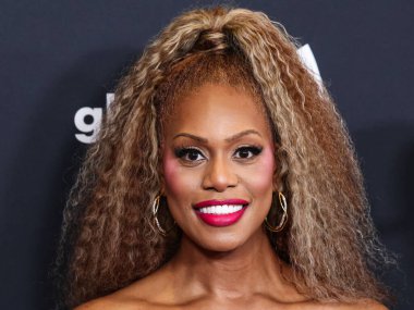 Laverne Cox, 5 Mart 2026 'da Beverly Hilton Hotel' de düzenlenen 37. Yıllık GLAAD (Eşcinsel ve Lezbiyen İftiraya Karşı İttifak) Medya Ödülleri 'ne geldi..