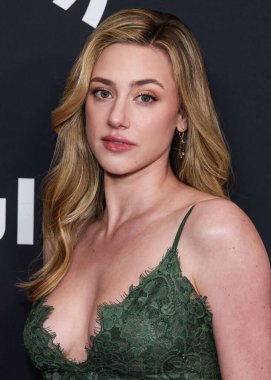 lili reinhart arrives at the 37th Annual GLAAD (Gay and Lesbian Alliance Against Defamation) Media Awards held at The Beverly Hilton Hotel on March 5, 2026 in Beverly Hills, Los Angeles, California, United States.