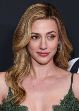 lili reinhart  arrives at the 37th Annual GLAAD (Gay and Lesbian Alliance Against Defamation) Media Awards held at The Beverly Hilton Hotel on March 5, 2026 in Beverly Hills, Los Angeles, California, United States.