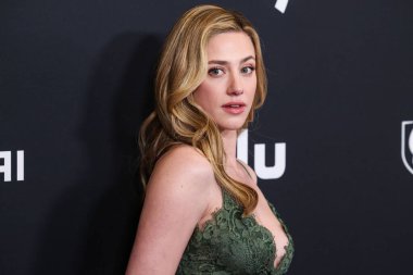 lili reinhart  arrives at the 37th Annual GLAAD (Gay and Lesbian Alliance Against Defamation) Media Awards held at The Beverly Hilton Hotel on March 5, 2026 in Beverly Hills, Los Angeles, California, United States.