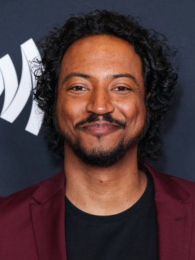 Samba Schutte, 5 Mart 2026 'da Beverly Hilton Hotel' de düzenlenen 37. Yıllık GLAAD (Eşcinsel ve Lezbiyen İftiraya Karşı İttifak) Medya Ödülleri 'ne geldi..