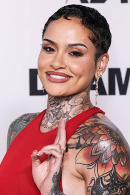 Kehlani Ashley Parrish, 17 Mart 2026 'da Amerika Yönetmenler Birliği' ndeki DGA Tiyatrosu Kompleksi 'nde düzenlenen A24' ün Los Angeles prömiyerine geldi..