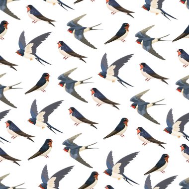 Kusursuz bir şekilde yut. Düz vektör clipart, izole edilmiş arkaplan ile illüstrasyon.