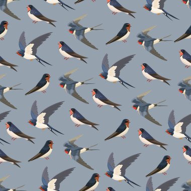 Kusursuz bir şekilde yut. Düz vektör clipart, izole edilmiş arkaplan ile illüstrasyon.