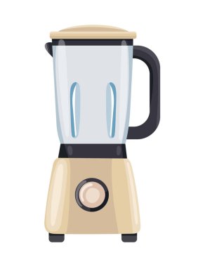 Blender. Düz vektör clipart, izole edilmiş arkaplan ile illüstrasyon.