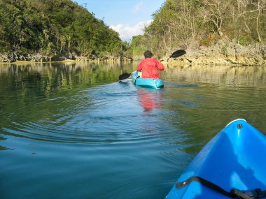 Bozulmamış rainforest Kayak