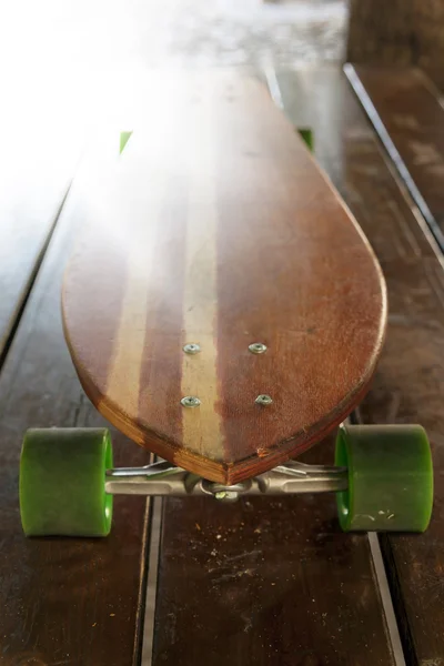 Detailní záběr na skateboard — Stock fotografie