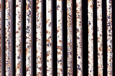 paslı ve çizik metal geçit arka plan