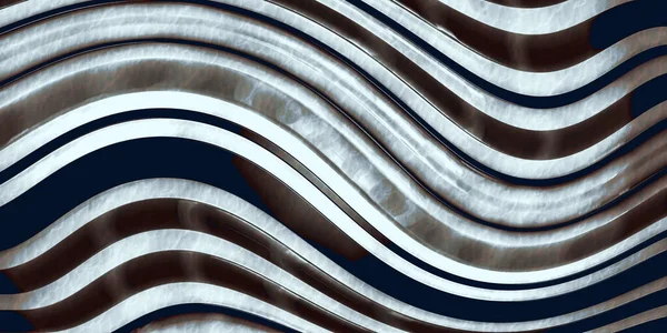 Abstract Background Metallic Colored Horizontal Stripes — Stock Photo, Image