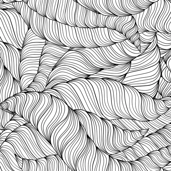 Бесконечный узор в стиле Zentangle . — стоковый вектор