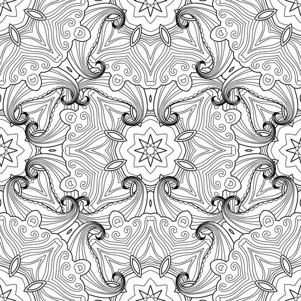 Modèle de mandala ethnique — Image vectorielle