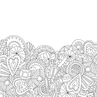 Soyut el çekilmiş davetiye