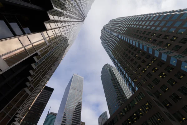 Downtown Toronto, finans bölgesi içinde gökdelenler.