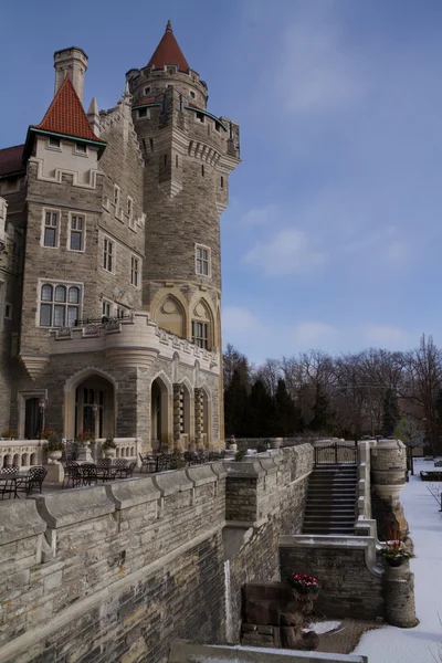 Toronto, Kanada - 30 Ocak 2016: Casa Loma, kale Toronto, Kanada.