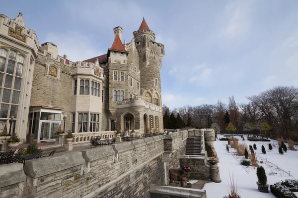 Toronto, Kanada - 30 ledna 2016: Casa Loma, hrad v Torontu, Kanada. — Stock fotografie