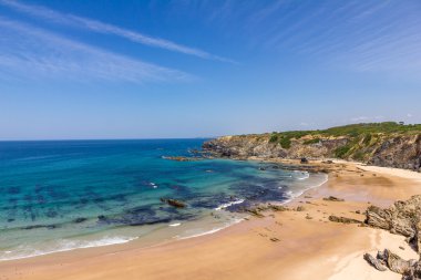 plaj geçit Alentejo Portekiz 3 vicentina rotanın