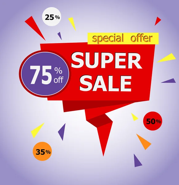 Süper Satılık kağıt afiş