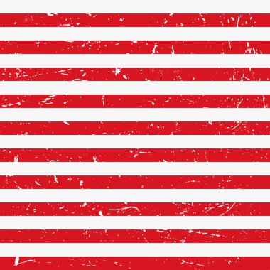 Çizgili kırmızı ve beyaz arka planda retro tarzı. Sorunsuz bilmece