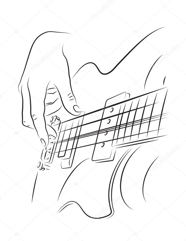 Playing Bass illustration Stock Illustration by ©dominykas.isterikas.lt