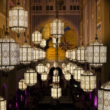 Dubai bölgesinde bir otel içinde dekorasyon