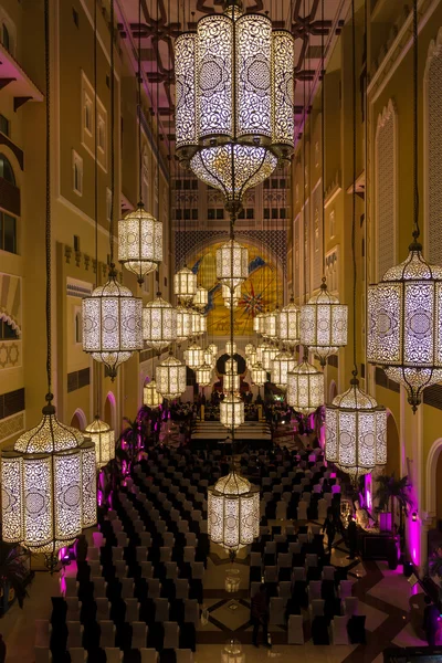 Decoratie binnen een Hotel in Dubai — Stockfoto