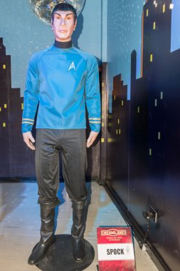 Spock balmumu şekil balmumu Müzesi'nde