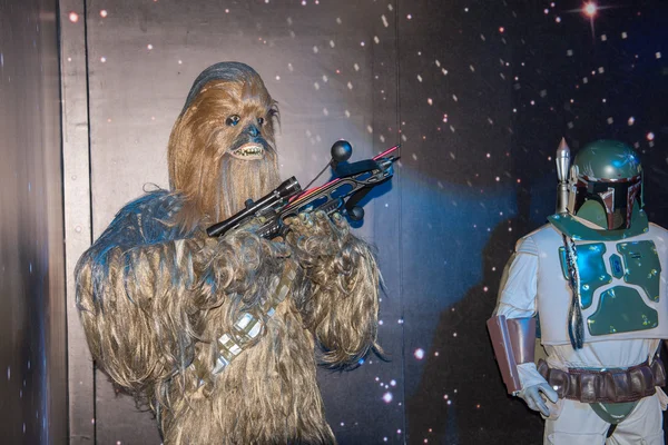 Star wars team wax figure at the Wax Museum — Stock Photo, Image