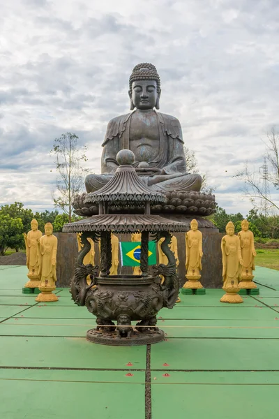Estatua de Buda usada como amuletos del budismo — Foto de Stock