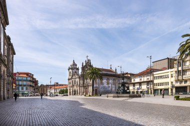 Mount Carmel Our Lady kiliseyle Carmelites'sinin görünümünü. 