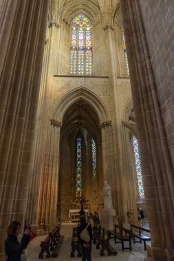 Batalha Santa Maria da Vitoria Dominik manastır iç görünüm