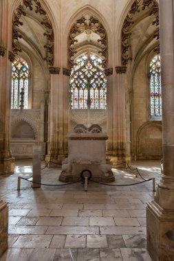 Batalha Santa Maria da Vitoria Dominik manastır iç görünüm