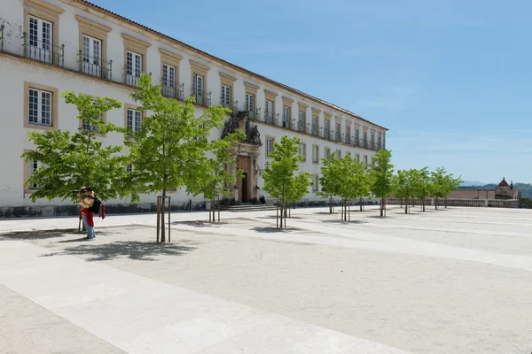 Pátio da Universidade de Coimbra - Coimbra, Portugal — Fotografia de Stock