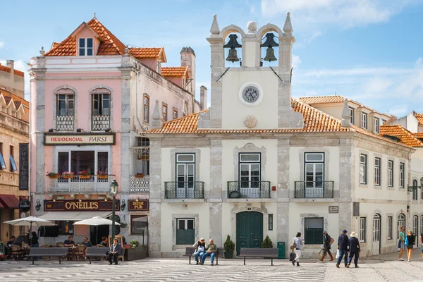 A cidade de Cascais. Uma costa de sol em Portugal — Fotografia de Stock