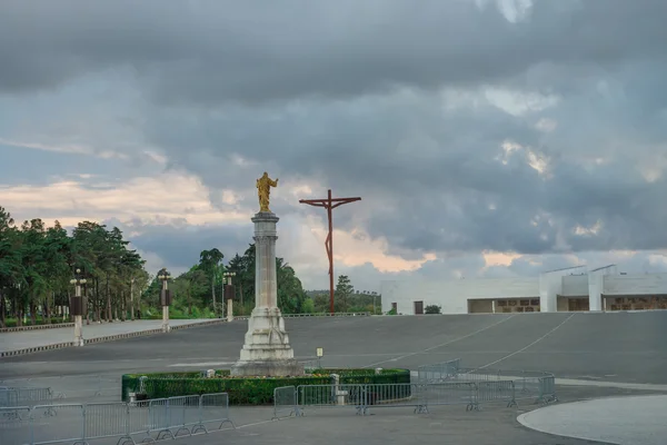 Entrance of the Minor church of Holy Trinity. Fatima